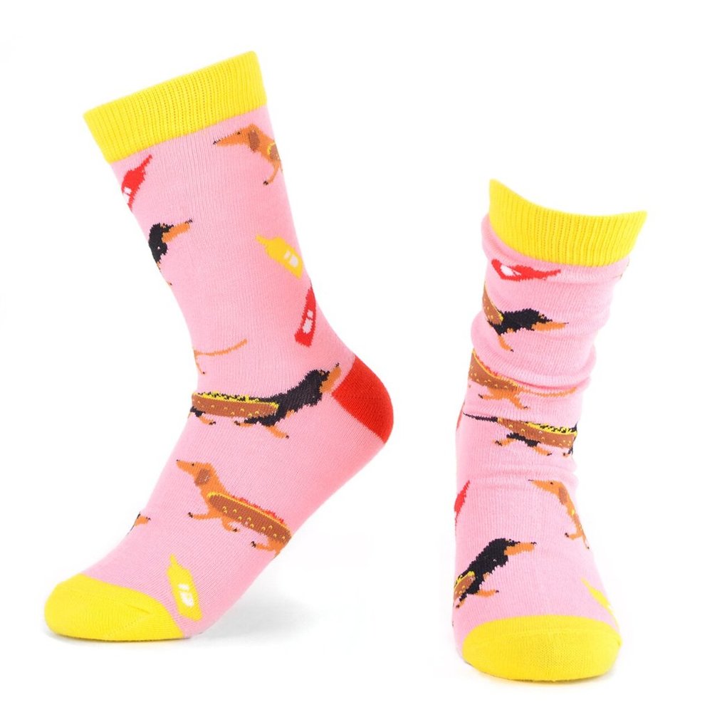 Women's Hotdog Novelty Socks